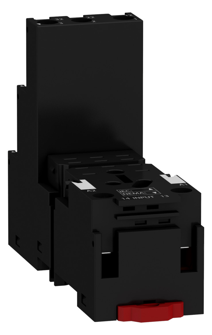 Relaissockel Steckanschl TS35 11Pins Hutschiene TH35