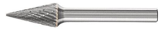 PFERD-HM-Frässtift Spitzkegel SKM - 10x20mm, Z3P,...