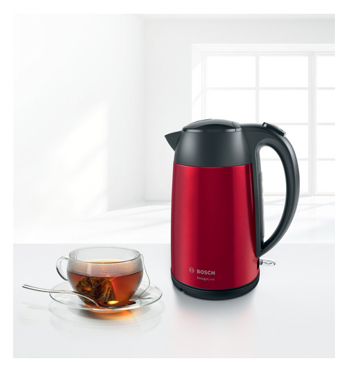 Wasserkocher 1,7l Edst DesignLine 2400W rt Anzeige:außen m.Sieb