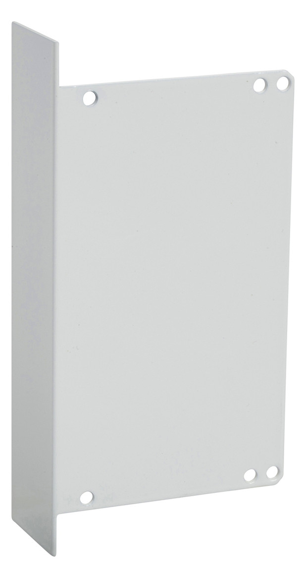 Endstück GEB-K 72x72mm Alu li ver-ws hfr RAL9016 besch