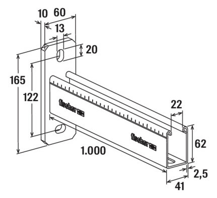 Bild Auslegerkonsole FCA 62 fvz - 1000 fische r - fischer-3