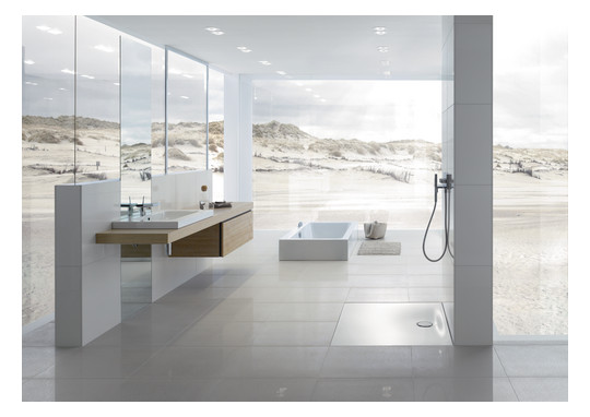 Duschfläche BetteFloor Side 3377 180x90cm, Glasur, starwhite