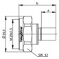 7/16-Stecker Rundkabel 50 50Ohm