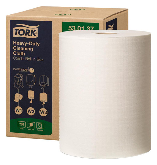 TORK-Extra Starke Reinigungstücher-Kombirolle,...