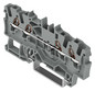 Reihenklemme 0,25-1,5qmm Serie 2001 18A 1Etage 4kl gr Hutschiene TH35