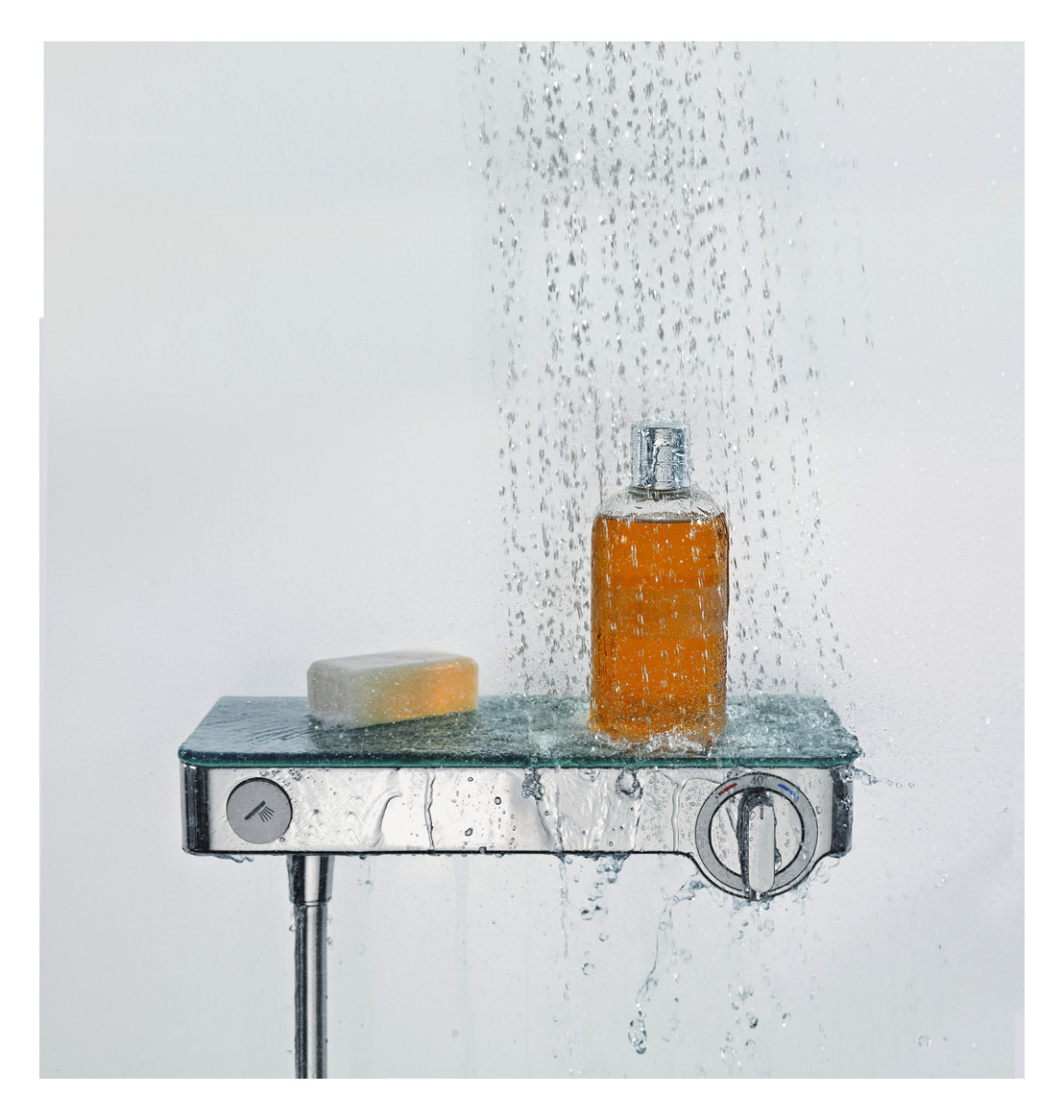 hansgrohe Brausethermostat ShowerTablet Select 300 300x160mm, AP, 1 Verbraucher, chrom