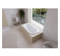 Kaldewei Badewanne CENTRO DUO 2 131 170x75cm, Griffloch Vollantislip Perl-Effekt, schwarz