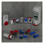 CEE-Stecker 2p 32A IP67 Acti9 200 - 250 V (50+60 200 - 250 V (50+60 Hz) blau 6h