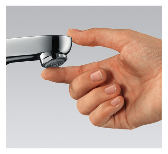 hansgrohe Waschtisch-Einhebelmischer 100 Focus mit Zugstangen-Ablaufgarnitur, chrom