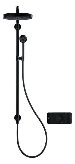 hansgrohe Fertigmontageset Axor One UP-Thermostatmodul, 3 Verbraucher, mattschwarz