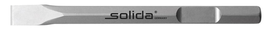 Bild Flachmeissel 400 mm sechskant 28 mm - solida-0