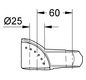 GROHE Gleitelement 06659 velourchrom