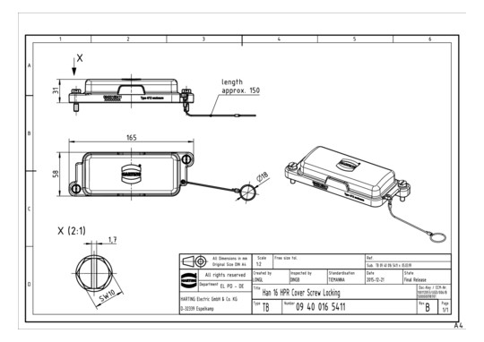 HART HAN 16 HPR-AK-SV        09400165411 