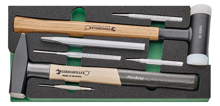 Bild Werkzeugmodul 1/3 Hammer und Meißel TCS 6 821/7 Stahlwille-0