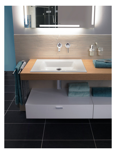 Einbau-Waschtisch BetteAqua A071 80x49,5cm, bahamabeige