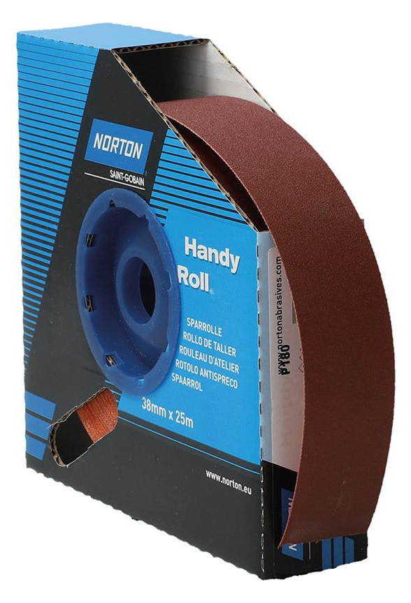 Bild Sparrolle R222 38mmx25m P180 - Norton-0
