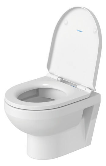 Duravit WC-Sitz No. 1 ohne Absenkautomatik, Scharniere Edelstahl, abnehmbar, weiß