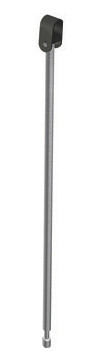 HEWI Bodenstütze 801 607mm, koralle
