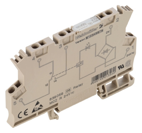 Weidmüller MCZ R 24VDC Relaiskoppler 