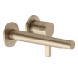KEUCO Fertigmontageset Edition 400 UP-Waschtisch-Einhebelmischer, ohne Ablaufgarnitur, Bronze gebürstet, Ausladung 197 mm