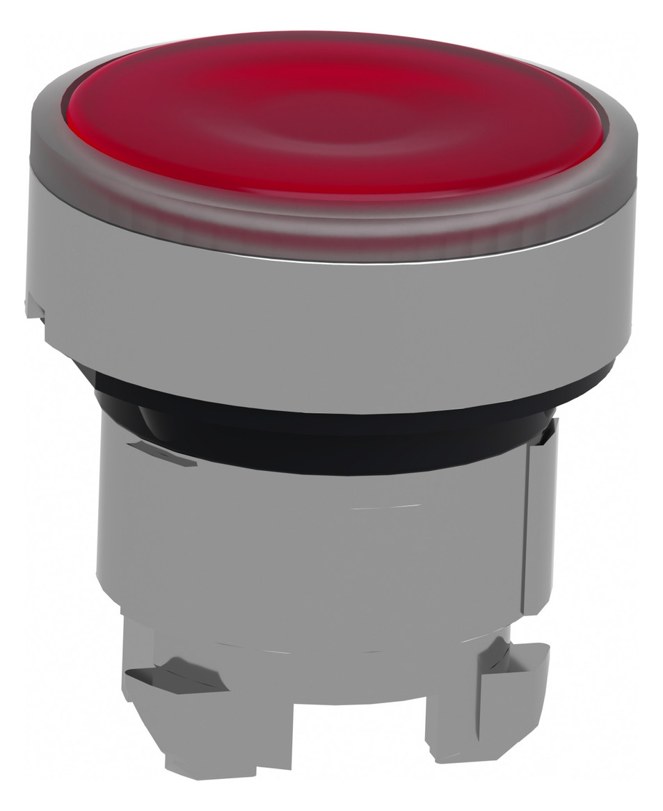 Drucktaster Front 1f rt bel.b Ø22,5mm rnd Geeignet für Beleuchtung IP66