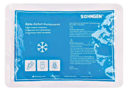 SÖHNGEN-Kälte-Sofortkompresse, klein, ca.21x15cm