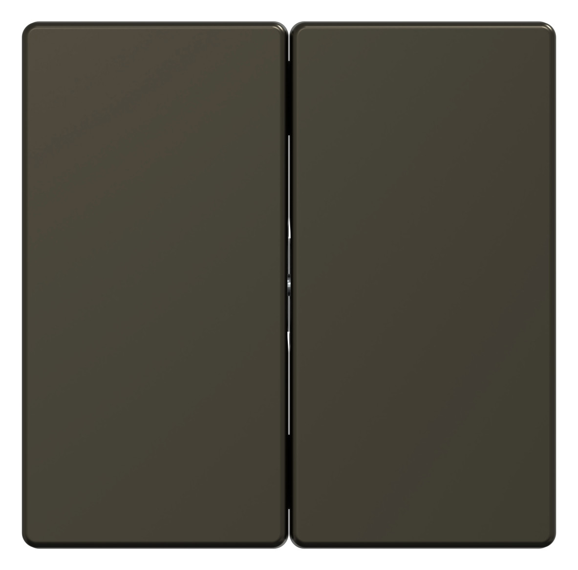 Wippe Serien Schalter System Design mokka metallic