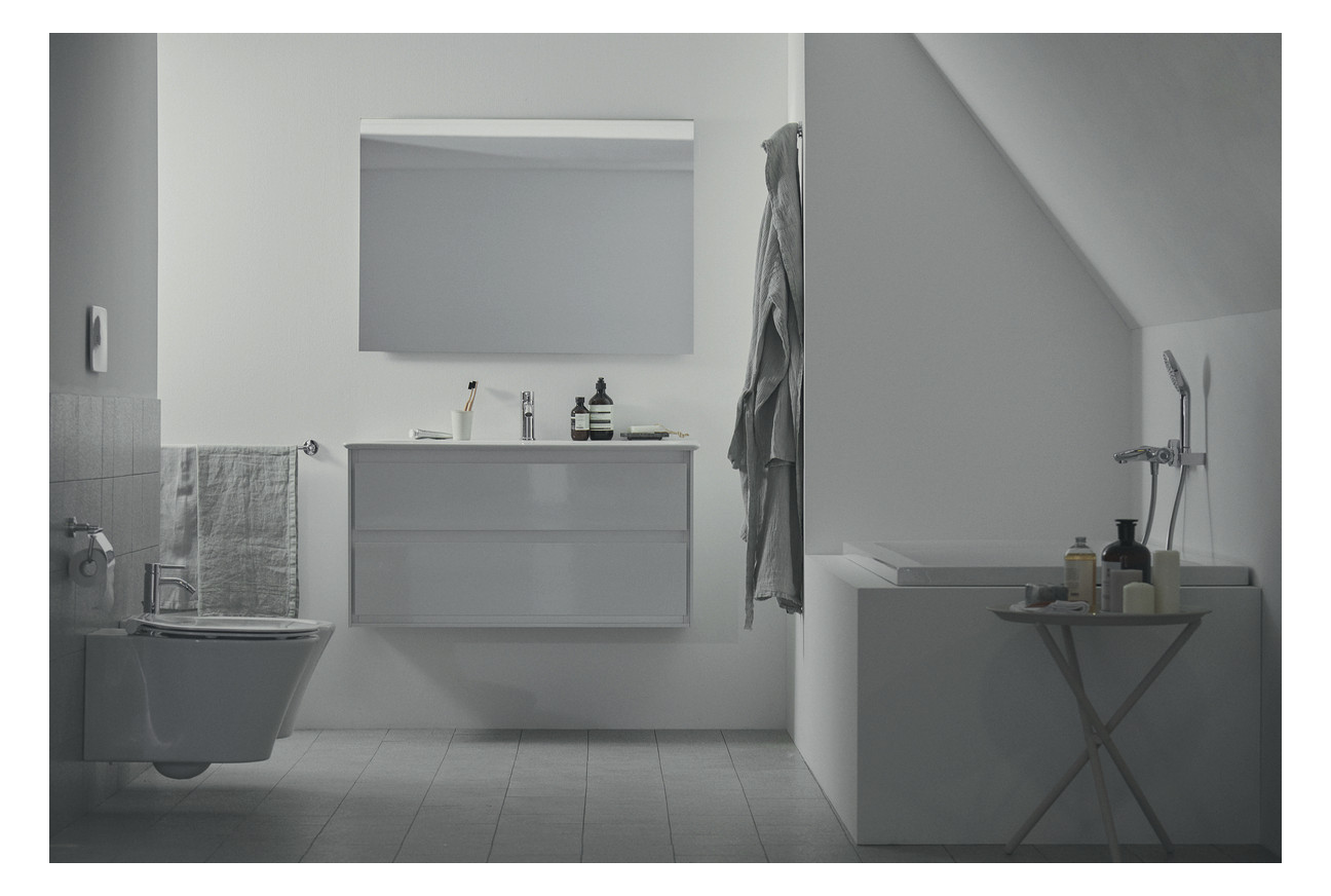 Ideal-Standard Duo-Badewanne Connect Air 180 x 80 x 47,5 cm, weiß
