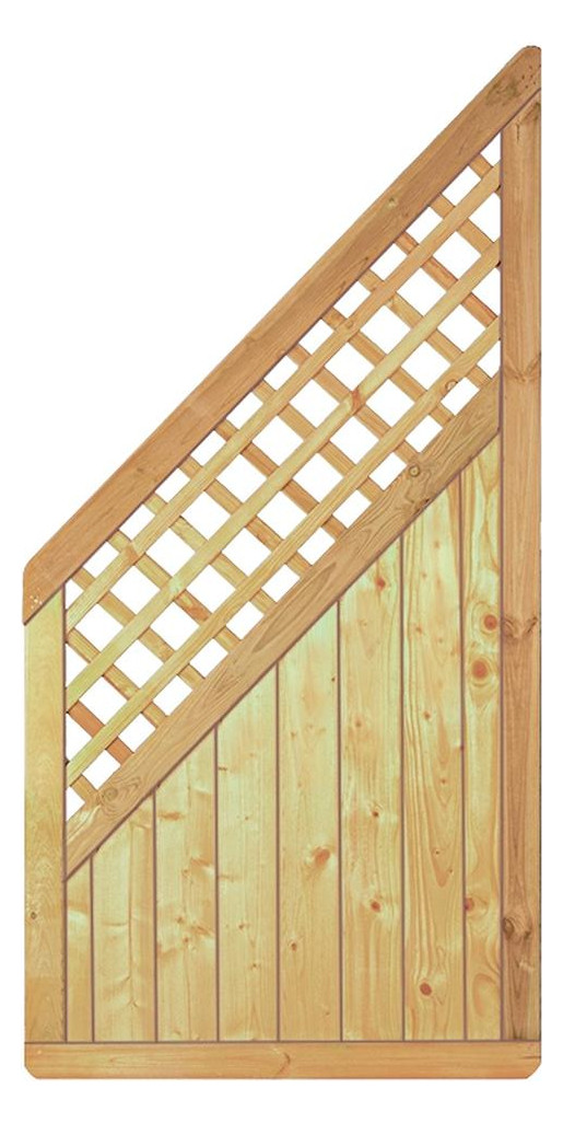 Bild CLASSIC-Senkrecht Ranki 90 x 180/90 cm, kdi-grün Rahmen 40/70 mm, ECKE Profilbre - n.a.-0