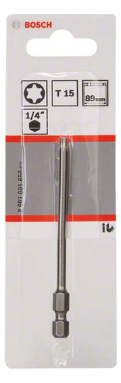 Bit TX15 L=89mm 6,4mm(1/4) 1/4Zoll