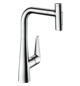 hansgrohe Spültisch-Einhebelmischer 300 Talis Select M51 mit Ausziehbrause, 2jet, sBox, chrom