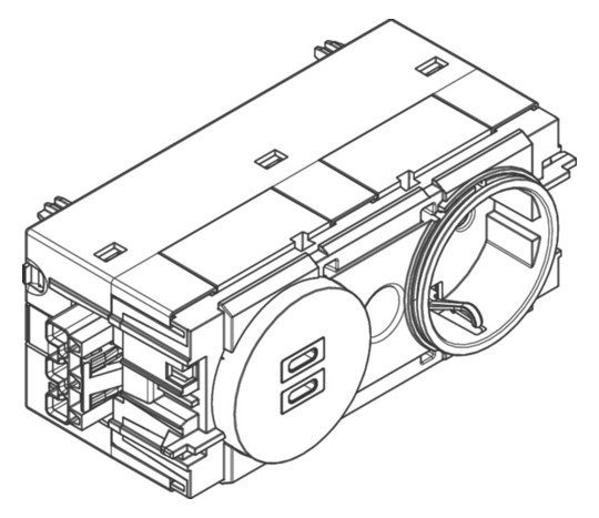 Hager Steckdose 1f            GS17009011 