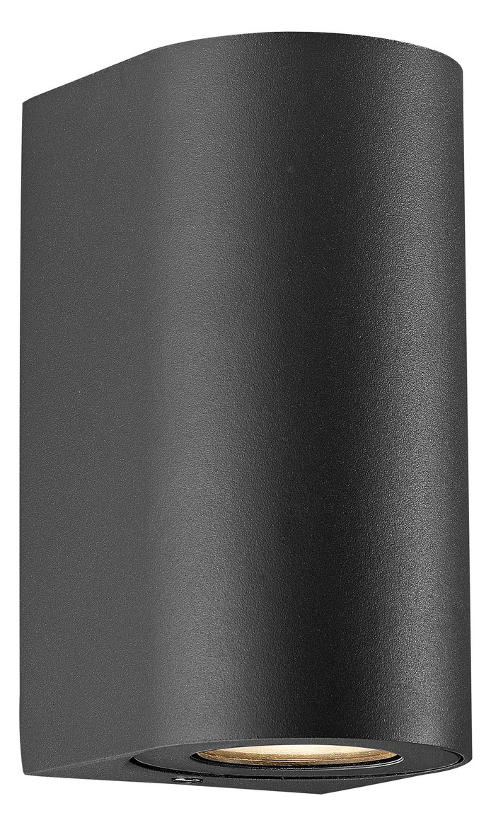 LED-Up/Down Leuchte Canto Maxi 2 28W sw IP44 GU10 100x87x170mm