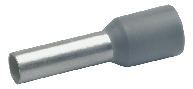 Aderendhülse 4qmm 10mm isol PP gr Cu Polypropylen (PP) verzinnt