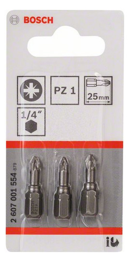 Bit Pm 1 1mm L=25mm 6,4mm(1/4) 1/4Zoll