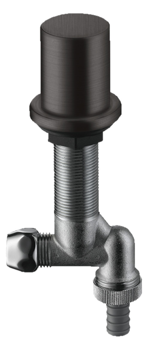 hansgrohe Küchen-Absperrventil Axor mit Rückflussverhinderer, brushed black chrome
