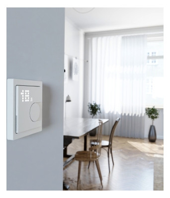 Raumtemperaturregler Zigbee ws mt Bedienelement Mit Vor-Ort Bedienung