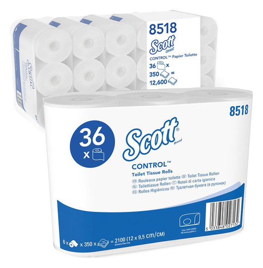 KIMBERLY-CLARK - SCOTT - Toilettenpapier, weiß,...