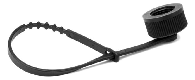 Staubschutz Steck-M12 sw