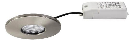 LED-Einbaustrahler 4,5W 2700-4000K 510lm Konv ni 1LED Alu IP44 mt RF:hochglänzend