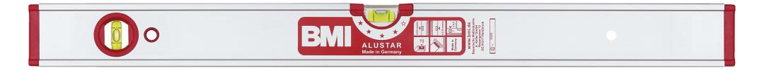 Bild Magnet-Wasserwaage LM ALUSTAR 150cm elox iert mit 3 Libellen BMI-0