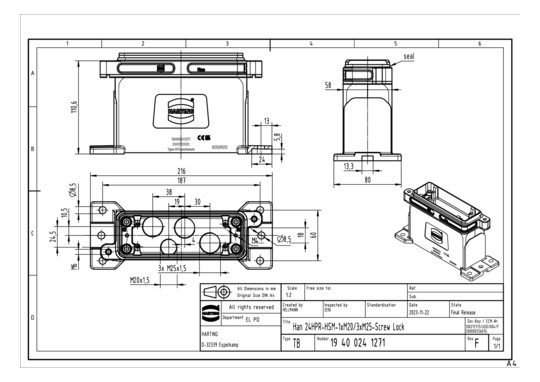 HART Han 24HPR-asg4-SV-      19400241271 