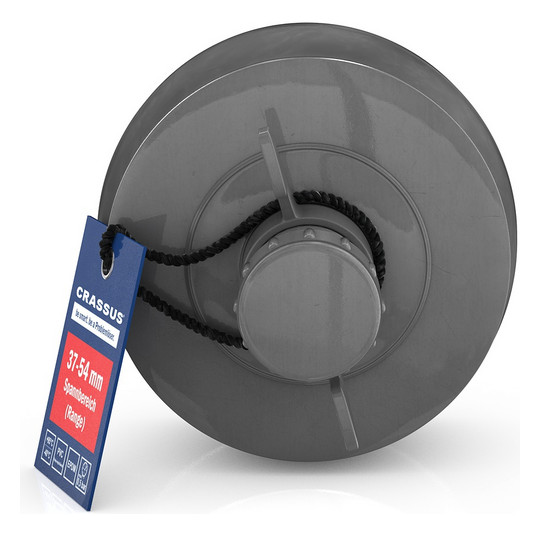 Crassus Schnellverschlussstopfen CSV 50, 37-54 mm, Länge 100 mm, EPDM/PVC