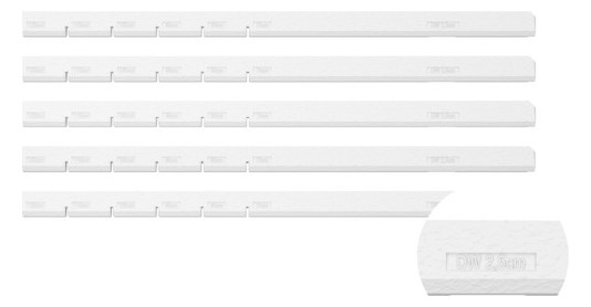 Bette Minimum-Wannenträger Flex für Duschwannen 25 mm und Duschflächen
