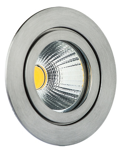 LED-Einbaustrahler 8W TULKA 2700K 738lm Konv 1LED Edst IP55 mt RF:hochglänzend