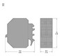 Leitungsschutzschalter AC GB-2 1A 2p 415V 2TE 50Hz IP20