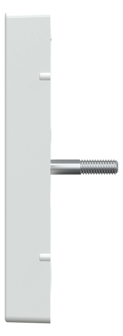 Zentralplatte Ant.dose 2f System M akws Schraubbef aktivweiß