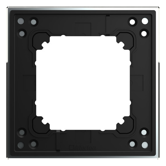Rahmen 1f diamsi glz M-PLAN Glas f.GEB-K Unterputzmontage