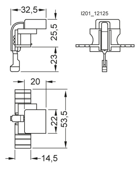 Sicherungseinsatz f. NH 000/00/1/2