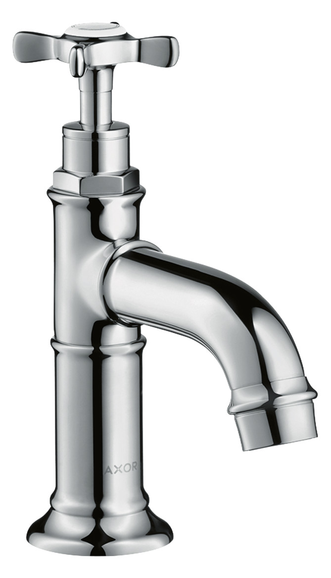 hansgrohe Standventil 50 Axor Montreux Ausladung 104mm, mit Kreuzgriff, ohne Ablaufgarnitur, chrom